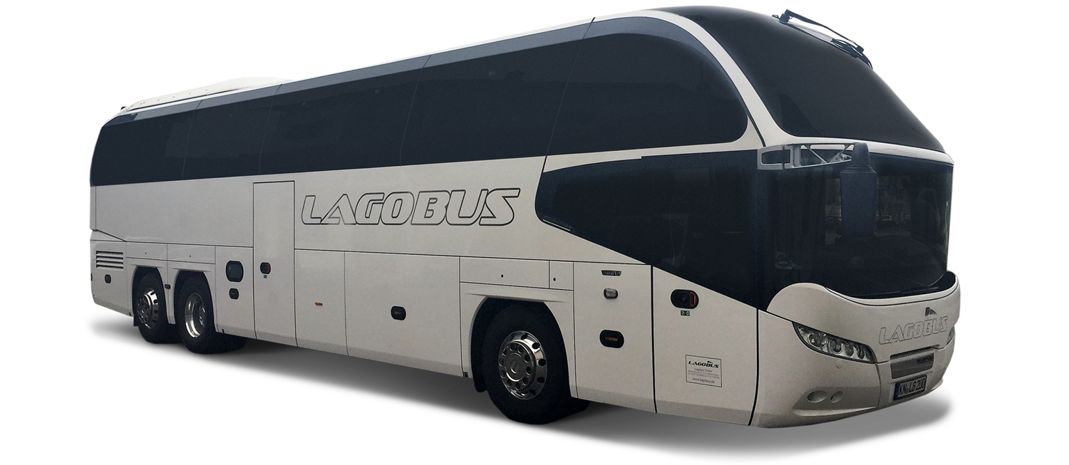 Modernste Reisebusse in allen Größen - Bus mieten bei Lagobus